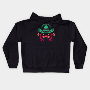 Mexican Hat Cinco De Mayo Kids Hoodie